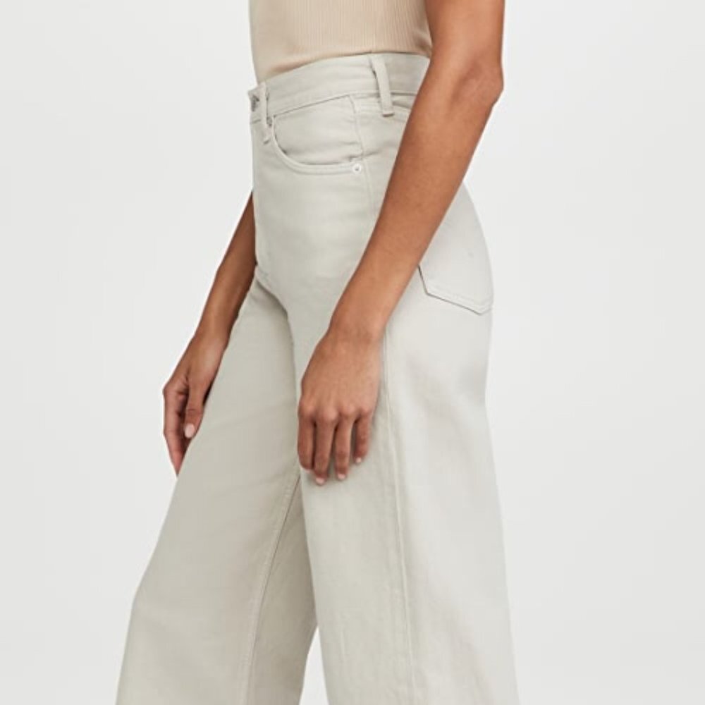 Levis Premium High Loose Jean in Mushroom Grey - Picture 4 of 12